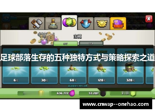 足球部落生存的五种独特方式与策略探索之道